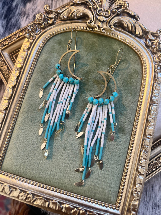 Mystical Moon Earrings